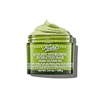 Kiehl's Avocado Nourishing Hydration Mask, Rich & Creamy Face Mask, Hydrates & Soothes Skin, with Evening Primrose Oil, Maintains Facial Elasticity, Helps Reduce Dryness, Paraben-free, Fragrance-free