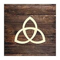 3 PCS Inspirational Christian Gifts Wood Cutouts DIY Craft Gold Symbol Tradition Religion Shape Wooden Sign Rustic Kids Love Crafts Wood Hanging Decorations for DIY Christmas Festival Family