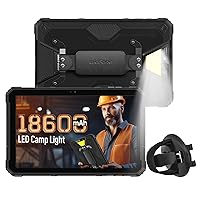 Ulefone Armor Pad 2 & Hand Strap Holder Rugged Tablet 4G, 18600mAh(33W), 11-inch 2K Display, IP68/69K, MTK Helio G99 16GB+256GB Android 13, Dual Speakers, uSmart Expansion Connector, 48MP+16MP, NFC