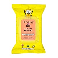BT21 CHIMMY Complete Cleansing Towelettes - Vitamin C & Witch Hazel (20 Pre-Wet Towelettes)