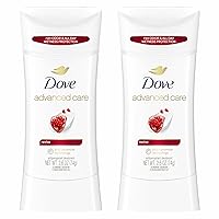 Dove Advanced Care Antiperspirant Deodorant Stick Revive Twin Pack to help skin barrier repair after shaving by boosting skin's ceramide levels 72 hour odor control and all-day sweat protection 2.6 oz