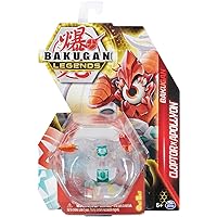 Bakugan Legends 2023 Cloptor x Apollyon 2-inch Core Collectible Figure and Trading Cards