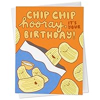 Potato Chips Birthday Card 