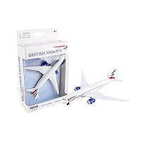 Daron Worldwide Trading British Airways 787 Single Plane Rt6005 Toy, White