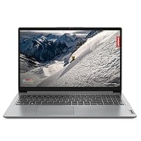 IdeaPad 1 | 15 inch Full HD Laptop | AMD Ryzen 5 7520U | 8GB RAM | 256GB SSD | Windows 11 Home | Cloud Grey