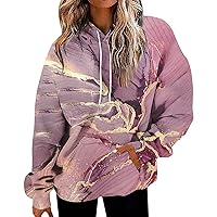 Fall Sweatshirts for Women Fall Tops Women's Pullover Hoodies Tops Casual Long Sleeve Sweatshirts With Pocket