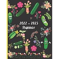 Cucumbers Gift: Cucumbers Planner: 2022 Cucumbers Themed 4 Years Planner With Vintage Flower For Students | Teens Girls | Boys | Kids Women Men.(Monthly | Weekly | Planner 2022