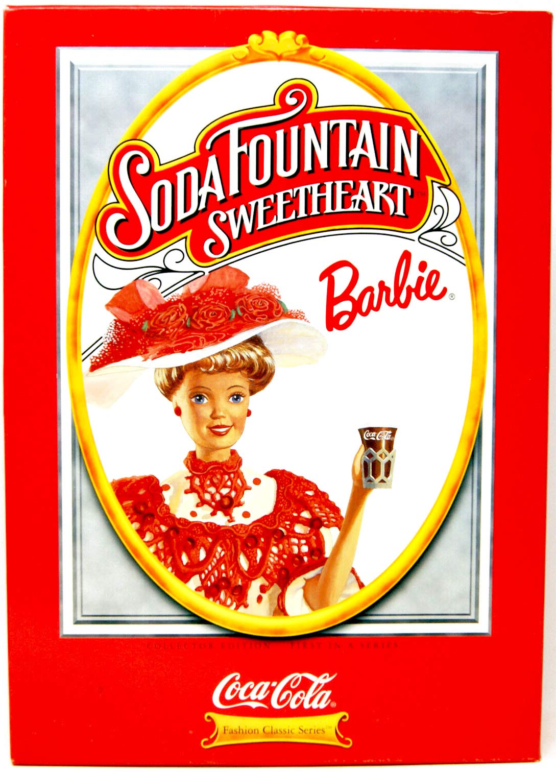 Barbie Mattel Soda Fountain Sweetheart Coca Cole 1st