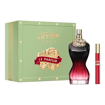 Jean Paul Gaultier La Belle Le Parfum 2-Pieces Set for Women (3.4 Oz Eau De Parfume Spray Intense + 0.34 Oz Eau De Parfume Spray Intense)