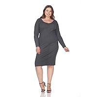 Women's Plus Size Destiny Ribbed Sweater Dress