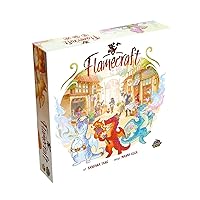 Flamecraft Board Game - Ignite The Ultimate Fantasy Adventure ! Strategy Game, Fun Family Game for Kids and Adults, Ages 10+, 1-5 Players, 60 Minute Playtime, Made by Lucky Duck Games