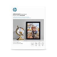 HP Advanced Photo Paper, Glossy, 8.5x11 in, 50 sheets (Q7853A)