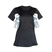 The Serena: Maternity Nursing Top | Breastfeeding Shirt Moisture Wicking | Pumping Apparel for Women | Maternity Work Clothes