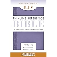 KJV Thinline Reference Bible (Flexisoft, Lavender, Red Letter) KJV Thinline Reference Bible (Flexisoft, Lavender, Red Letter) Imitation Leather Bonded Leather Paperback