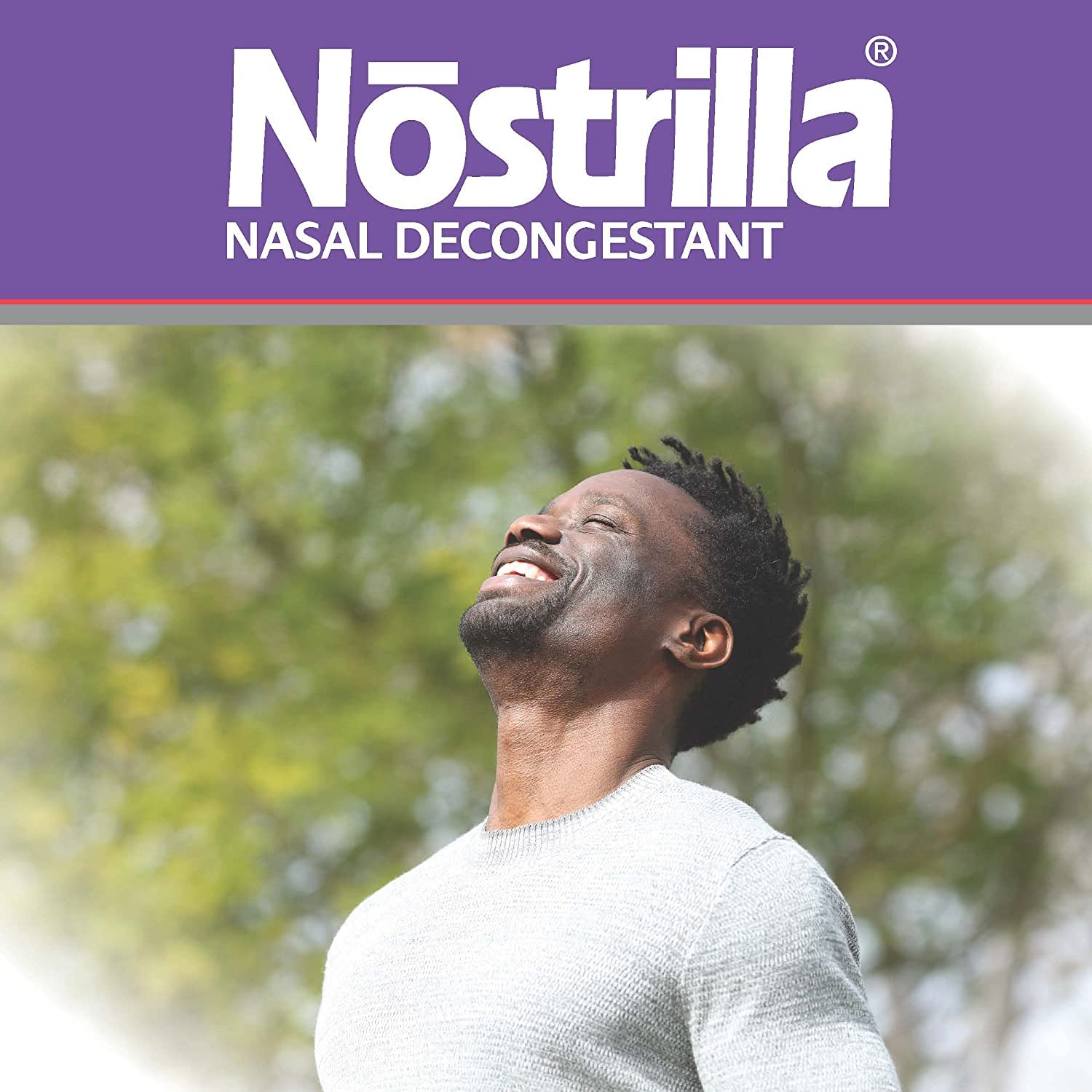Nostrilla Nasal Decongestant | Effective Relief of Nasal Congestion | Up to 12 hours of Relief | 0.50 FL OZ Each | Pack of 3