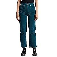Silver Jeans Co. Women's Highly Desirable High Rise Straight Leg Pants-Legacy