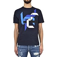 T-Shirt Men Blue New