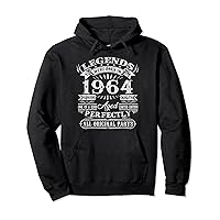60 Years Old Gifts Legend Were Born In 1964 60th Birthday Pullover Hoodie