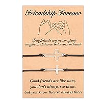 Tarsus Best Friend/Sister Bracelets for 2/3 Heart Matching Bracelets Gifts for Women Girls