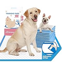 Small 13''x18''-100Ct Dog Pee Pads, 4 Corners Fixed Stickers,Thicken Super Absorbent Quick Dry Leak-Proof Disposable Gel Puppy Pads,Unscented Training Pads for Dogs,Cats,Rabbits, House Pets