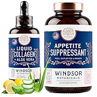 Appetite Suppressant and Liquid Collagen Marine Diet and Beauty Bundle