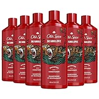 Old Spice Bearglove 2in1 Shampoo and Conditioner for Men, 13.5 fl oz, Pack of 6