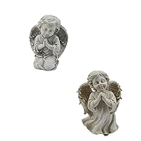 Comfy Hour Praying Angel Statue Collection, Resin 8