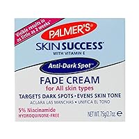 Skin Success Anti-Dark Spot Fade Cream with Vitamin E and Niacinamide, Helps Reduce Dark Spots and Age Spots, Suitable for All Skin Types 2.7 Ounce