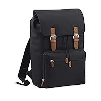 Heritage Laptop Backpack Bag (Up To 17inch Laptop) (One Size) (Black)
