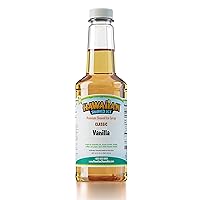 Syrup Pint, Vanilla, Use for Slushies, Italian Soda, Popsicles, & More, No Refrigeration Needed, Does Not Contain Nuts, Soy, Wheat, Dairy, Starch, Flour, or Egg Products