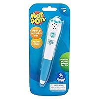 Hot Dots Light-Up Interactive Pen, Single Pen, Interactive Learning, Compatible With Any Hot Dots Set