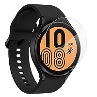 ZAGG InvisibleShield Ultra Clear Plus - Made for Samsung Galaxy Watch4 (44mm) - Ultra Clear and Virtually Indestructible