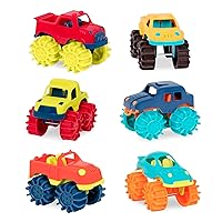 B. toys- Mini Monster Trucks- 6 Mini Vehicles- Toy Cars for Kids- Toy Monster Trucks – 2 Years +