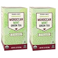 Trader Joe's Moroccan Mint Green Tea (Pack of 2)
