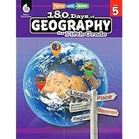 180 Days of Social Studies: Grade 5 - Daily Geography Workbook for Classroom and Home, Cool and Fun Practice, Elementary School Level Activities ... Build Skills (180 Days of Practice, Level 5)