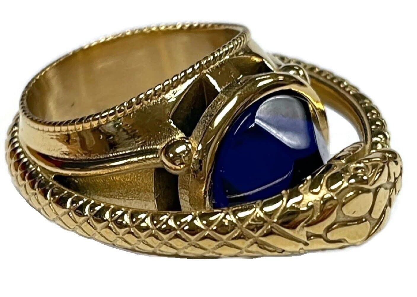 costumebase WHEEL OF TIME Aes Sedai RING channeler ouroboros snake props mage the wizard (US Size 8)