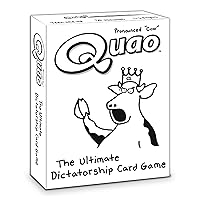 Zobmondo Quao Card Game, Fun Party Game for Social Groups, Teens, Students, and Families