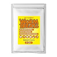 1oz Dried Mealworms for Chickens Wild Birds-High Protein Meal Worms Chicken Treats, Non-GMO Organic Chicken Feed Food for Laying Hens, Wild Birds, Ducks, Reptiles, Fish, Hedgehogs, Turtles
