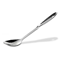 Specialty Stainless Steel Kitchen Gadgets Slotted Spoon Kitchen Tools, Kitchen Hacks Silver, Large