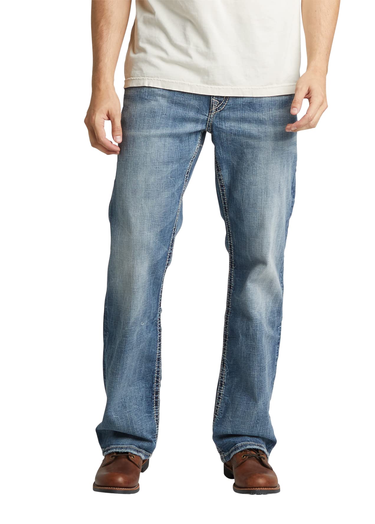 Silver Jeans Co. Men's Craig Classic Fit Bootcut Jeans