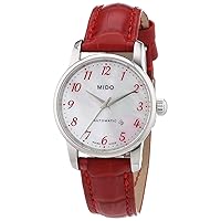 Mido Women's MIDO-M76004397 Baroncelli Analog Display Swiss Automatic Red Watch