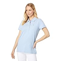 Tommy Hilfiger Solid Short Sleeve Polo Womens