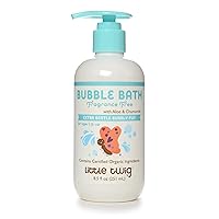 Bubble Bath, Natural Plant Derived Formula, Fragrance Free, 8.5 fl oz.