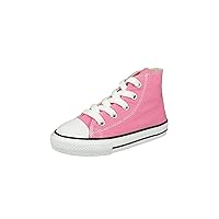 Converse Unisex-Child Chuck Taylor All Star High Top Sneaker, pink, 7 M US Toddler