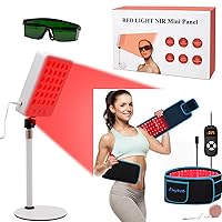 Red Light Therapy Near Infrared Light Therapy Wrap Belt for Body with Timer for Waist Back Shoulder Knee Leg Pain Relief Wound Healing Joint Inflammation Muscle Relax, Idea Gift for Women Men
