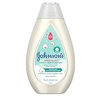 CottonTouch Newborn Body Wash & Shampoo, Gentle & Tear-Free, Made with Real Cotton, Gently Washes Away Dirt & Germs, Sulfate- & Paraben-Free for Sensitive Skin, 13.6 Fl Oz