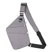 VADOO Personal Flex Bag, Anti-theft Crossbody Bag for Travel Sport Lightweight Sling Bag for Women and Men