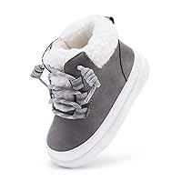 BMCiTYBM Baby Snow Boots Winter Shoes Infant Boys Girls Booties Non Slip Cold Weather 6-24 Months