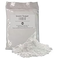 NO MELT Sweet Snow Sugar 1 Pound Bulk Bag for Doughnuts and Pastries-White Sugar For Powdered Donuts Origin: Germany