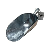 King Kooker Aluminum Crawfish Scoop, 1 Piece, Round Bottom, Great for Seafood, Ice, Coffee, Any Bulk Items